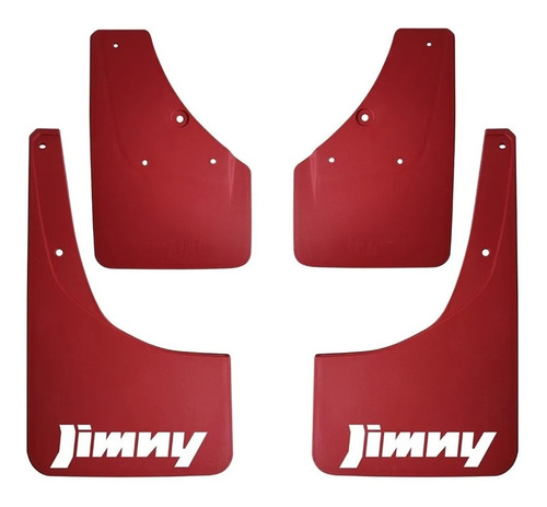 Set De Loderas Para Suzuki Jimny Color Rojo 2021+