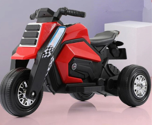 Motocicleta Eléctrica Para Niños De Tres Ruedas Recargable