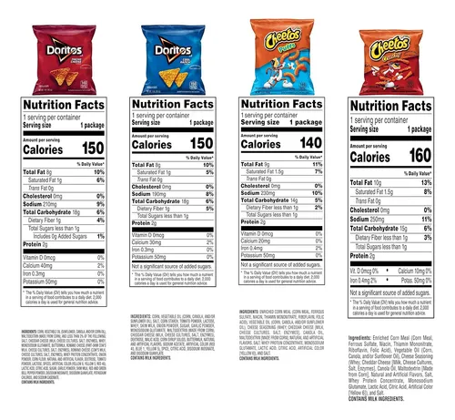 Mezcla De Doritos Y Cheetos Frito Lay, - Kg a $1140