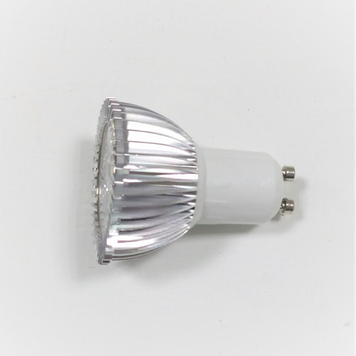 Pack - Bombillo Led Dicroico Gu10 3x1w, Luz Blanca Fria