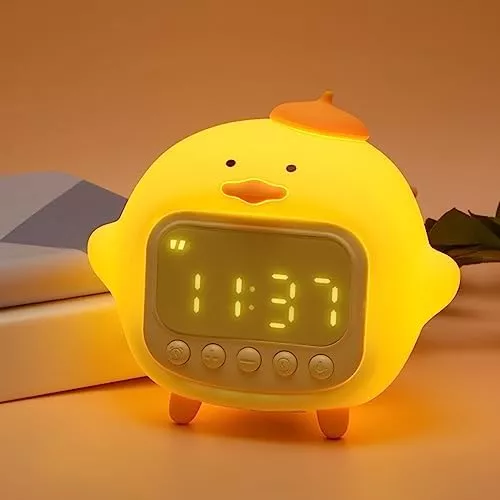 Bonito Reloj Despertador De Pato Para Niños, Bonito Reloj, B