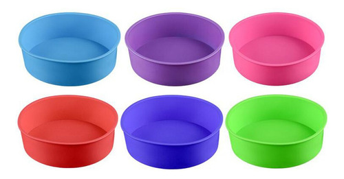Navidad Molde De Silicona Para Hornear Pasteles Redondo De