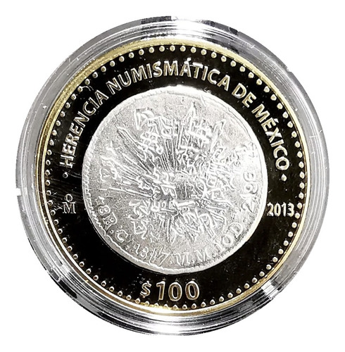 Moneda 2013 Herencia Numismática México Serie Ill 8 Reales
