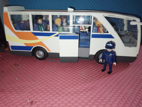 Playmobil 5106 Autobús Vintage Con Pasajeros (Usado)