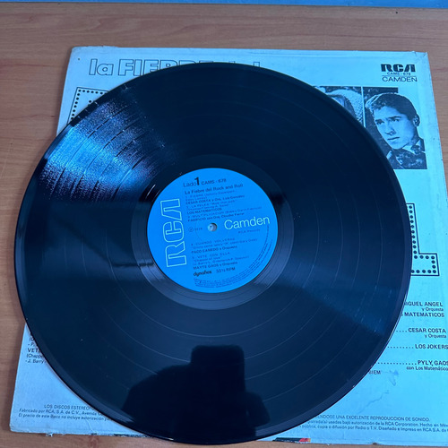 Disco Lp La Fiebre Del Rock And Roll (Usado)