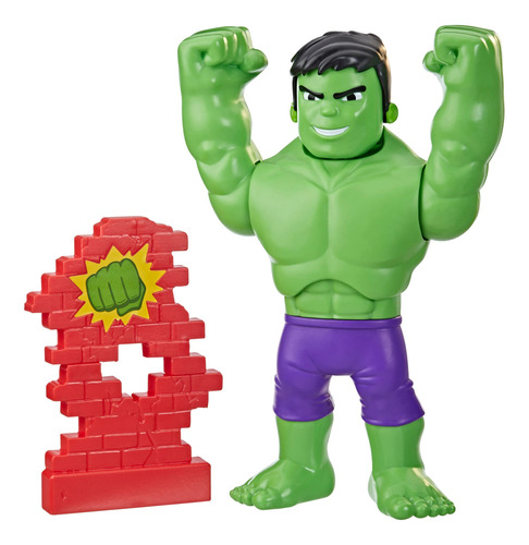 Spidey And His Amazing Friends Power Smash Hulk - Figura De.