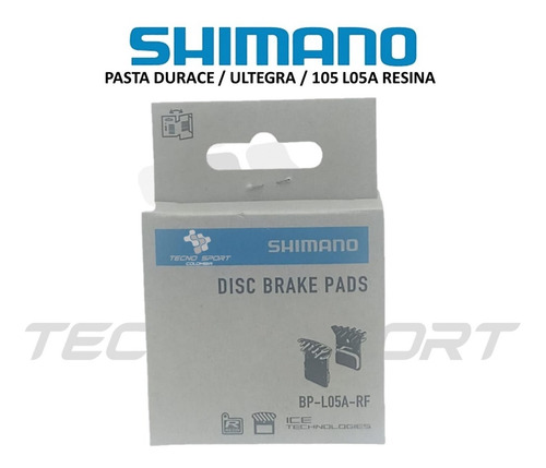 Imagen 2 de 6 de Pastilla Shimano Freno Hidraulico Bicicleta Ruta Refrigerada