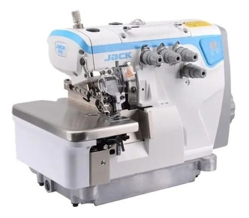 Máquina de costura com overlock Jack E4 4-M03/333 branca 220V