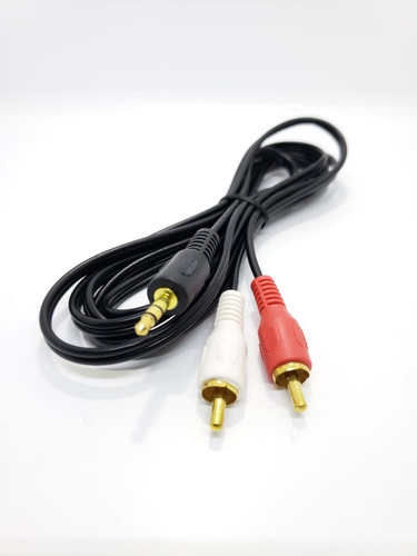 Cabo Auxiliar P2 Macho X Rca Macho Audio 1,5m Som