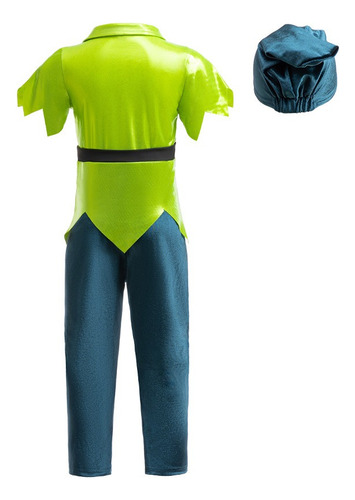 Carnaval Nuevo Cosplay Peter Peter 's Children' S Two Hat Boys Halloween Birthday Party Stage Performance Clothing Set