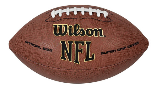 Balón De Fútbol Americano Wilson Oficial Nfl Supergrip
