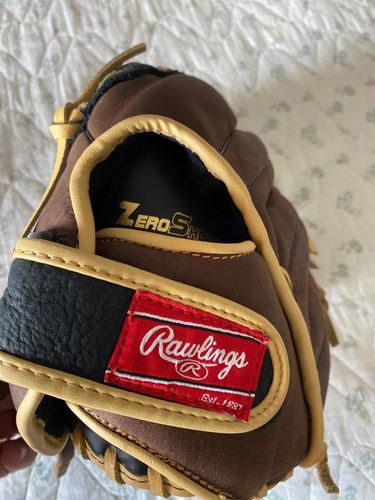 Luva Beisebol Rawlings Original Baseball Mão Direita 12.5'