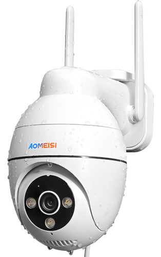 Aomeisi C2 Cámara De Seguridad De 5 Mp Para Exteriores, Vist