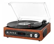 Comprar Tocadiscos Victrola Todo En 1 Bluetooth Con Parlantes