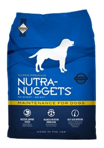 Nutra Nugguets Mantención  De 3kg Para Perro