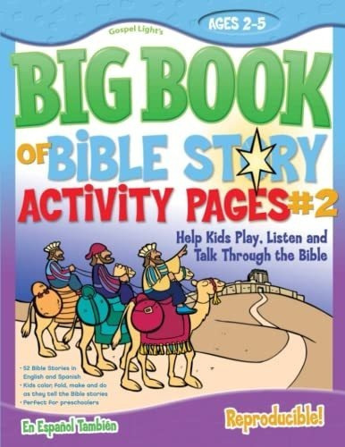 The Big Book Of Bible Story Activity Pages 2 Big.., De Gospel Li. Editorial Gospel Light En Inglés