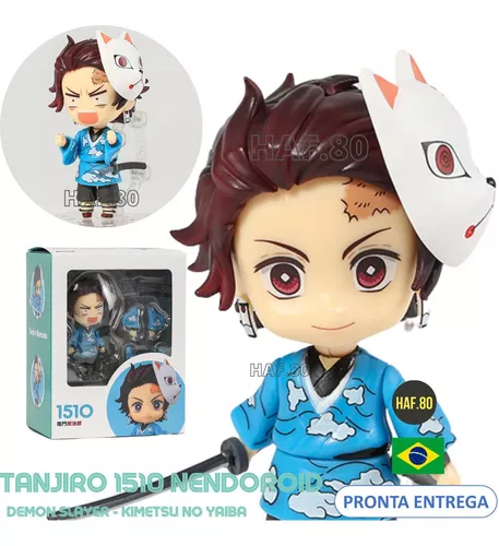 Nendoroid articulado Demon Slayer Zenitsu Agatsuma Kamado Tanjiro