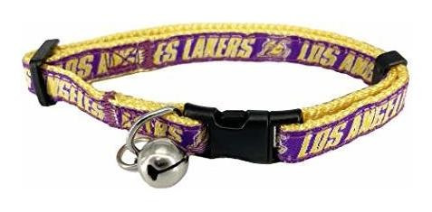 Pets First Nba La Lakers Collar Para Gatos Collar Ajustable 