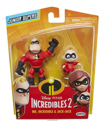 Figura De Accion Los Increible Mr Increible & Jack