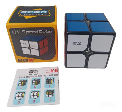 Cubo De Rubik 2x2 Con Sticker Marca Qiyi Mo Fang Ge