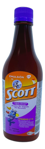 Emulsion De Scott Frutas Tropicales (fruta Tropical) (12.2 F