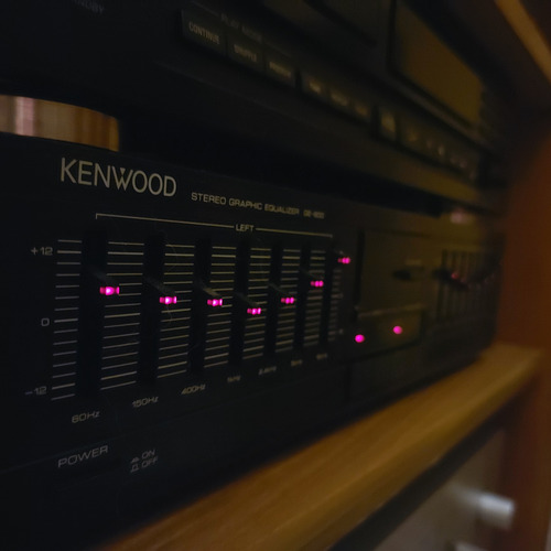 Kenwood Ecualizador Grafico Ge 600 Vintage
