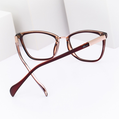 Armação Oculos Ogrife Og 776-c Feminino Com Lente Sem Grau