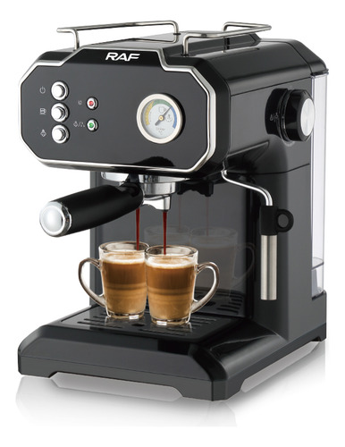 Cafetera Automática De Espresso 1.8l 6 Tasas Con Espumador
