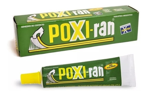 Pegamento Poxi-ran Adhesivo De Contacto Poxiran Pomo 90 Grs