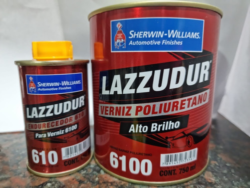 Barniz Poliruetano X 1 Lt + Cat. Sherwin Auto Clear Laca