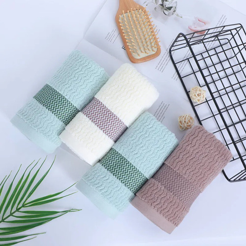 2 Toallas Absorbentes De Algodón Puro, Toallas Faciales, Sua
