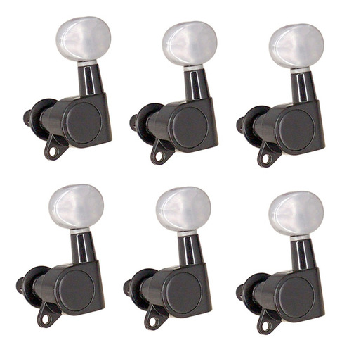 Imagen 1 de 9 de 6 Pcs Clavijas De Afinación Para Guitarra Acústica