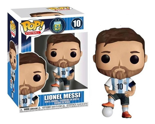 Funko Pop Lionel Messi 10 Figura Fútbol Selección Argentina