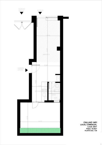Imagen 2 de 10 de Callao 1400 - Local En Venta En Rosario