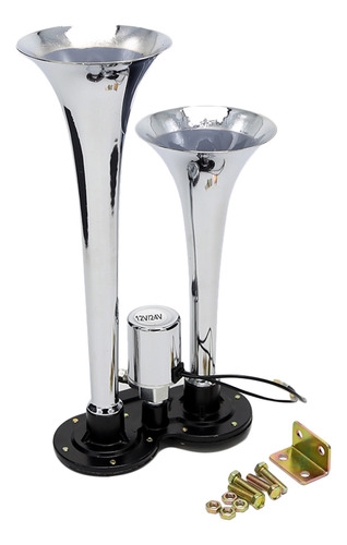 Kit De Parlantes Para Coche Trumpet Air Dual Chrome Loud Ele