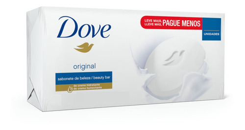 Jabon  Dove Blanco 90g   8 Unidades