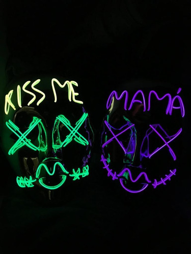 Máscaras Iluminadas Para Tus Fiestas De Halloween