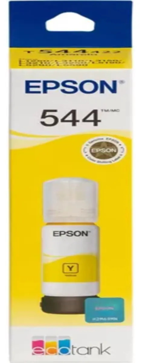 Refil Garrafa De Tinta Epson 544 L3110/l3150/l3160 Tinta Amarelo