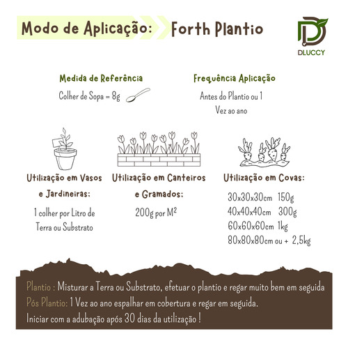 Plantio Forth 3kg