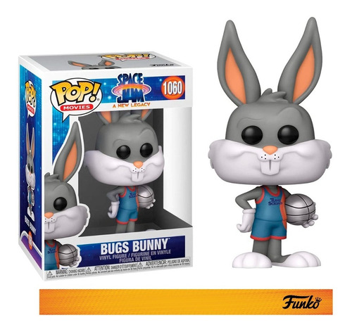 Funko Pop! Warner Bross Looney Tunes Space Jam 2 Nueva Era Tipo Bugs Bunny