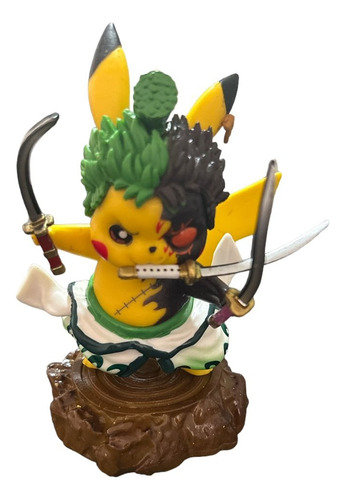 Figura De Coleccion Pikachu Cosplay Roronoa Zoro