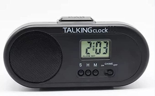 Vilosa Reloj Despertador Digital Lcd De Voz Hablando Reloj D
