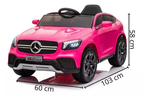 Carro Eletrico Bandeirante Mercedes GLC 12V Controle Remoto - Maçã