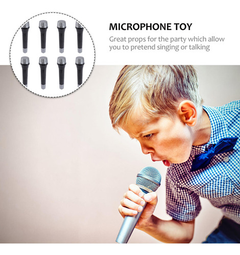Micrófonos Para Niños, 8 Unidades, Modelos De Juguetes, Micr