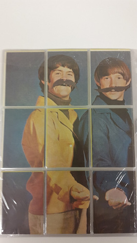Tarjetones Figuritas Los Monkees A Todo Color Retro 60 X 44