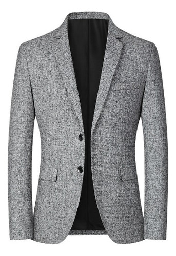 Blazer Slim Fit Para Hombre De Negocios Sénior