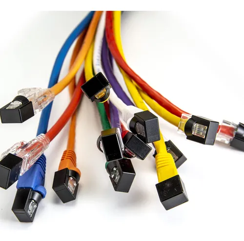 Ntw Protector De Enchufe Rj45 Bloqueable Para Cabeza Etherne