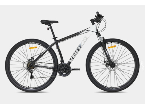 Bicicleta R29 Venzo Ahead 3x7 21 Vel Shimano Disco Mecanico Negro/blanco M