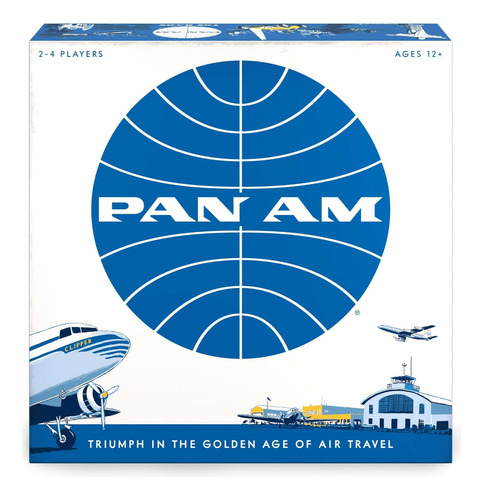 Juego De Mesa  Pan Am El Juego, Multicolor Fr80jm