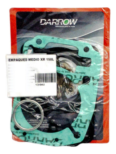 Empaques Medio Darrow Para Moto Honda Xr150l